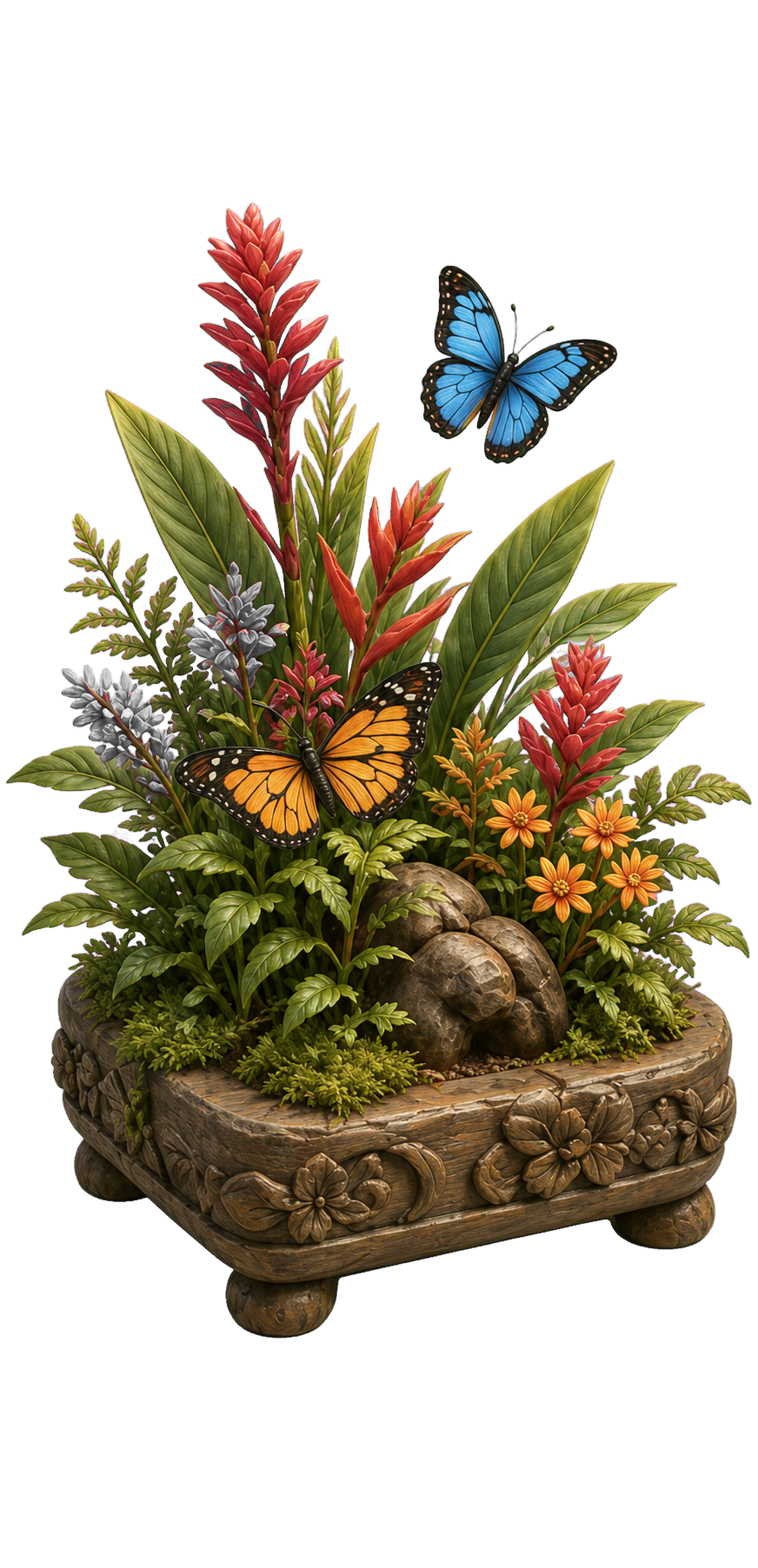 Butterfly garden reward